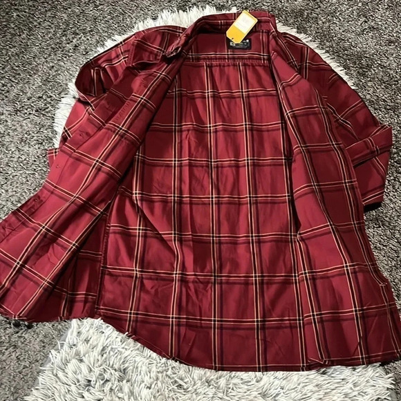 New! Carhartt plaid shirt size XL tall - Picture 10 of 16